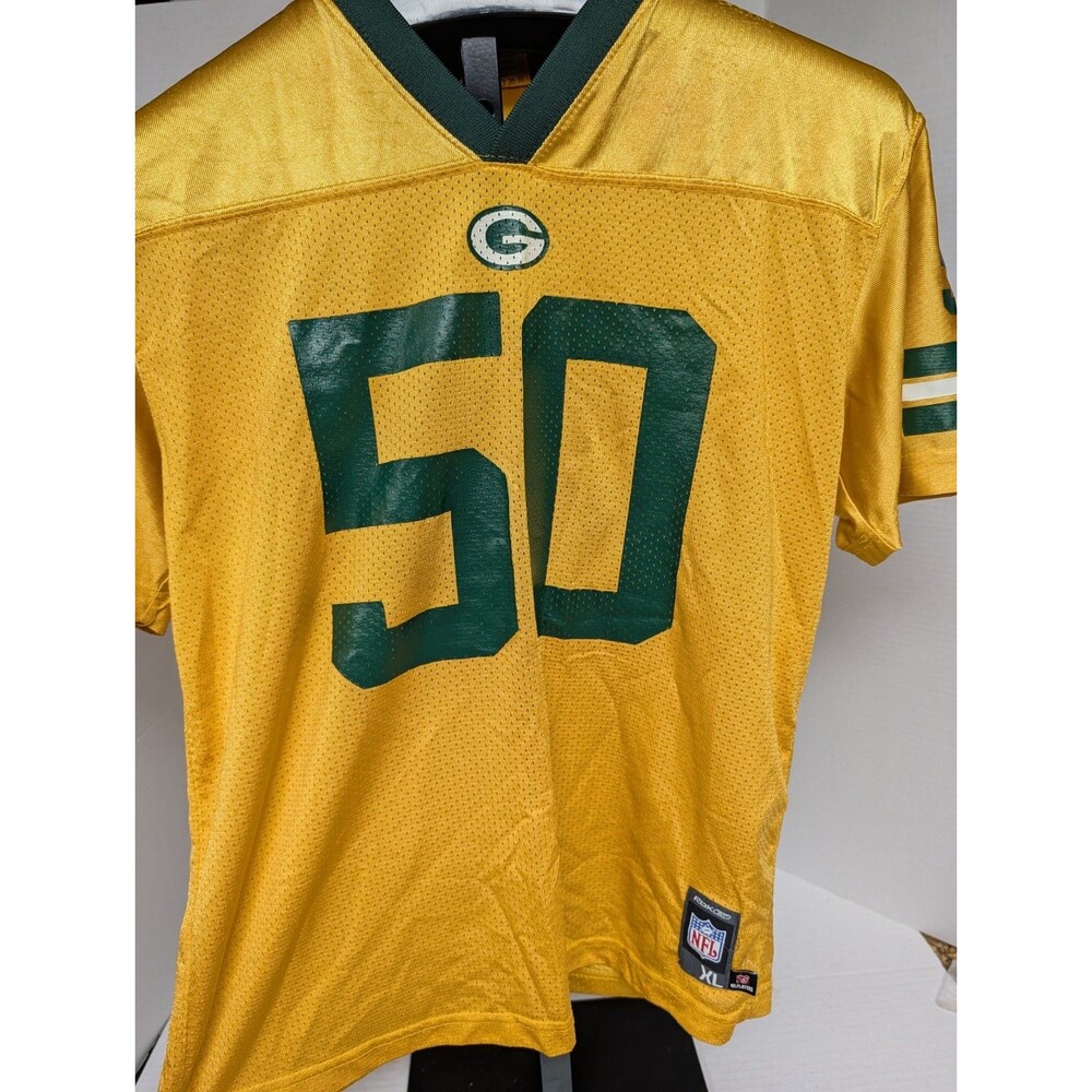 A J Hawk Green Bay Packers NFL Football Jersey XL